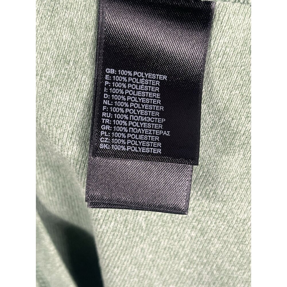 THE NORTH FACE Women's Green 1/4 Zip Popover Sweatshirt XL - Picture 3 of 5